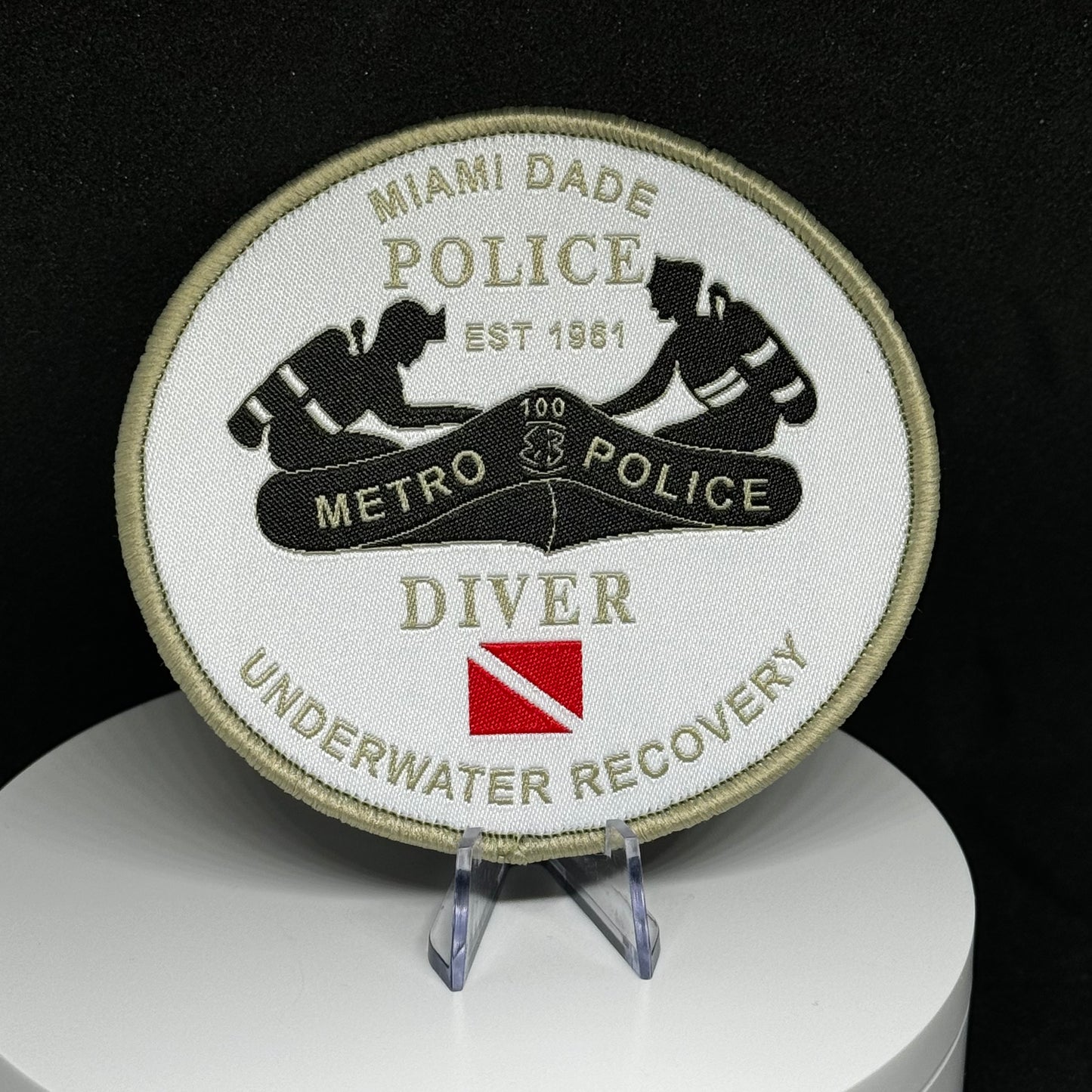 MDPD Underwater Recovery Patch
