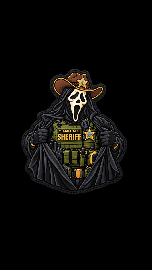 Ghostface PVC Patch