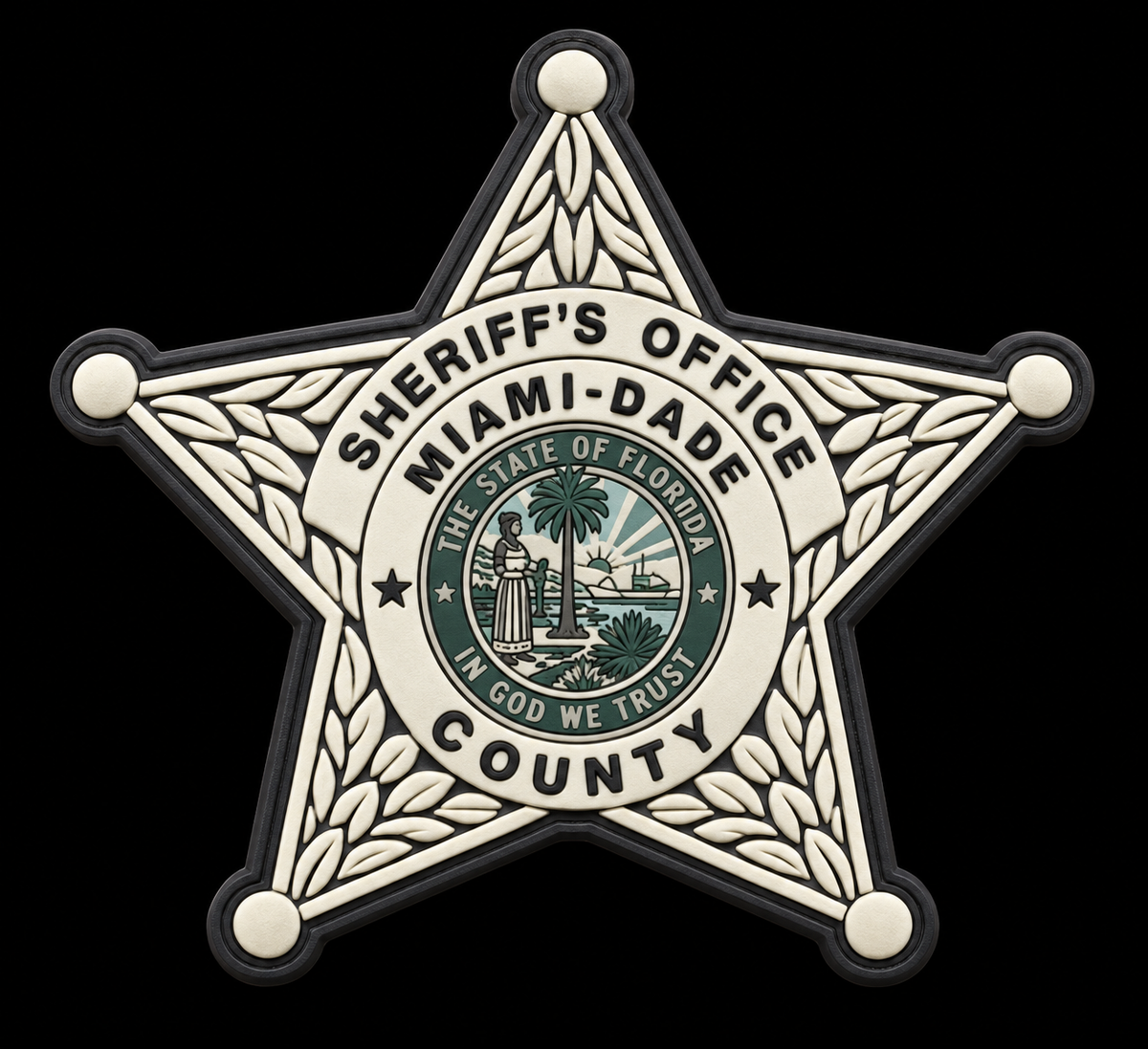 PRESALE Miami Dade Sheriff PVC Patch