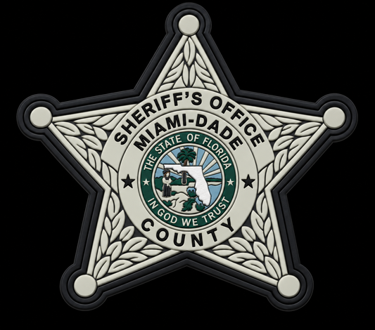 PRESALE Miami Dade Sheriff PVC Patch